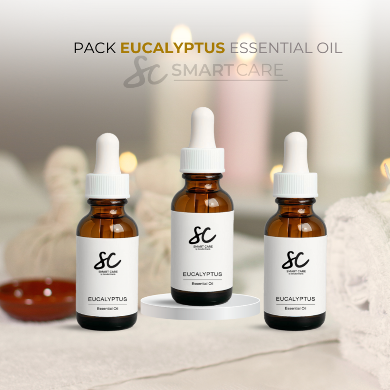 Pack Eucalyptus essential oil