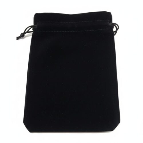 Bolsas grandes negras de pana