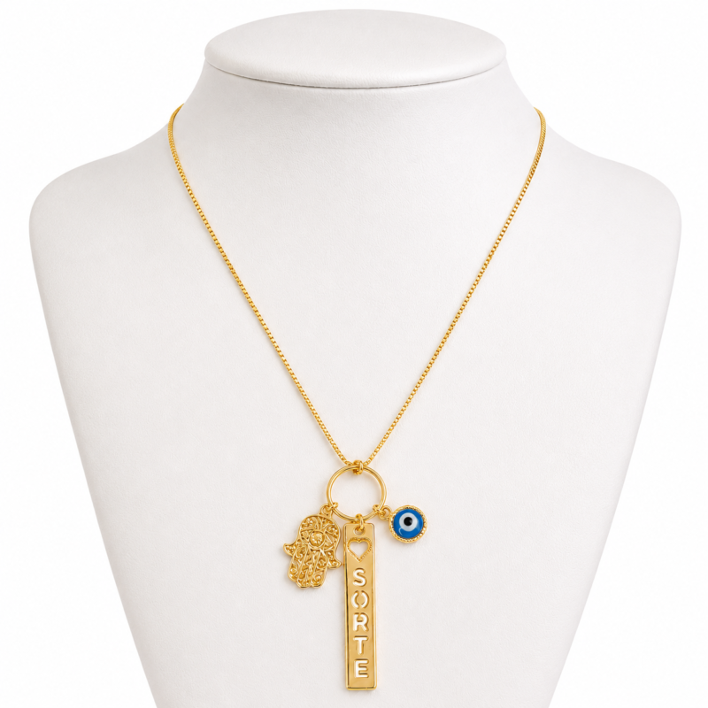 Cadena con dije 64135-45