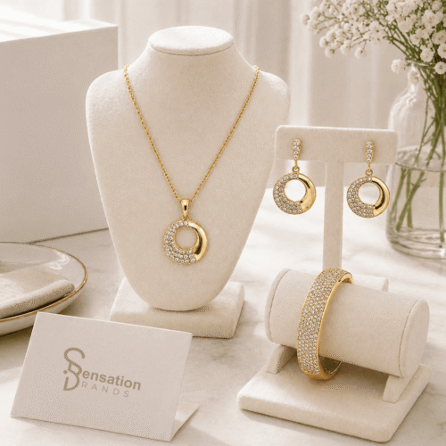 Set Luna con Diamantes - 80324 -78092