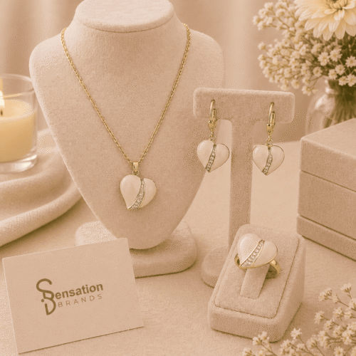 Set corazon blanco 80261 - 30261